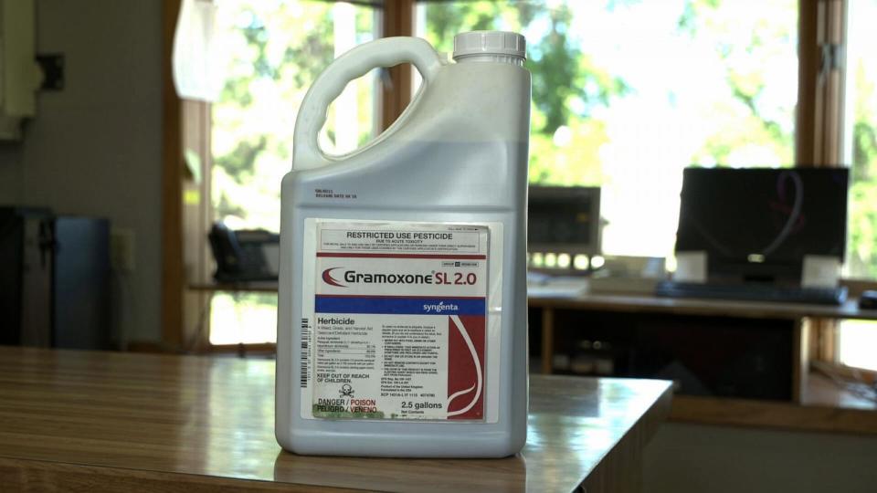 PHOTO: Syngenta sells paraquat in the U.S. and other countries under the name Gramoxone.  (ABC News)