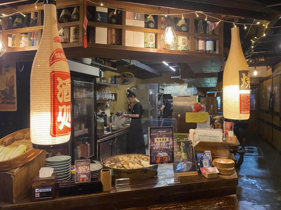 衫樽串燒居酒屋店內照。圖片來源：CaVa