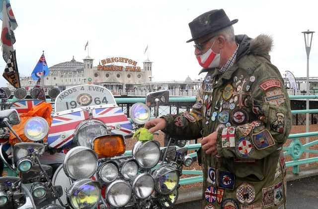 Madeira Drive protest