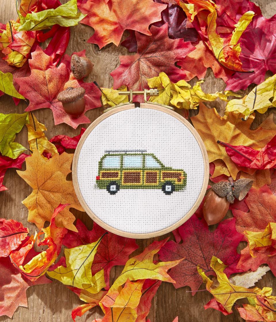 <p>Find inspiration in the <a href="https://www.countryliving.com/diy-crafts/a6380/cross-stitch/" rel="nofollow noopener" target="_blank" data-ylk="slk:monthly cross-stitch patterns;elm:context_link;itc:0;sec:content-canvas" class="link ">monthly cross-stitch patterns</a> that appear in <em>Country Living</em> and download our free templates for a year's worth of inspiration.</p>