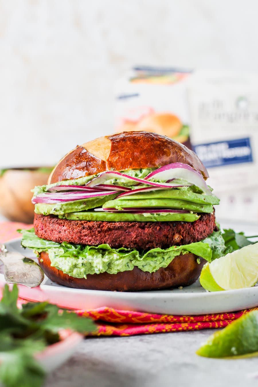 Green Goddess Beet Burgers