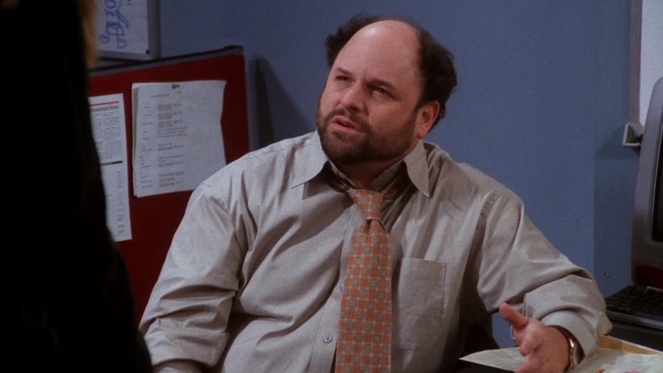 Jason Alexander guest stars on Friends as a depressed office worker