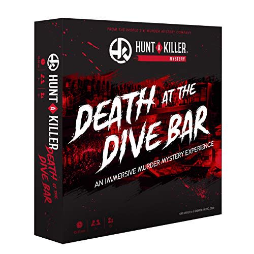 Hunt A Killer - Death at The Dive Bar, Immersive Murder Mystery Game - Take on The Unsolved Case as an Independent Challenge, for Date Night or with Family & Friends as Detectives, Age 14+