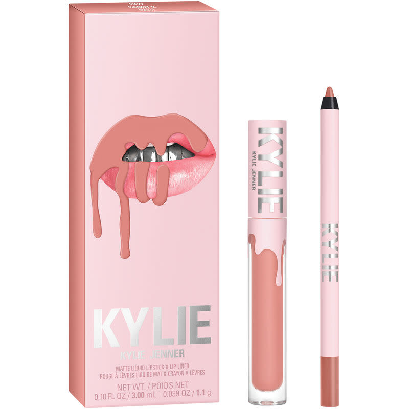 Kylie Lip Kit in Candy K. Image via Shoppers Drug Mart.