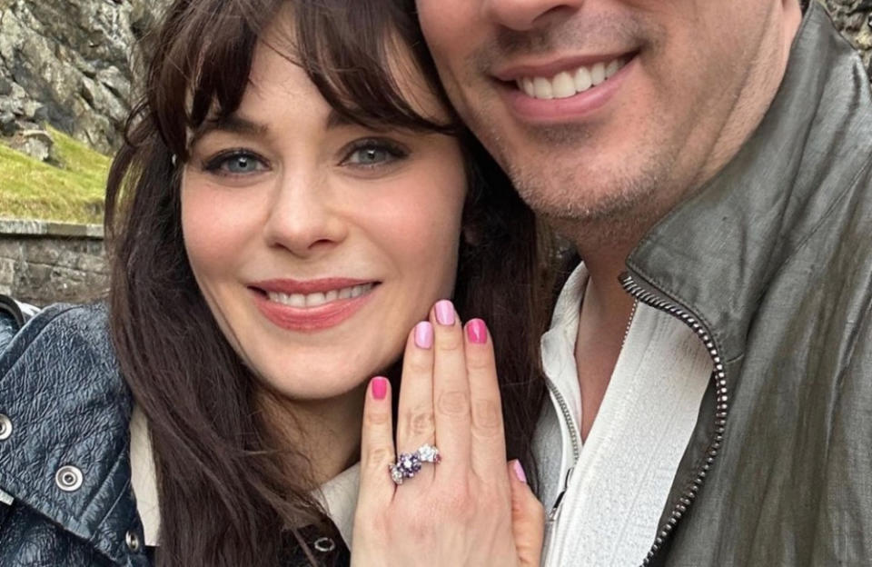 Zooey Deschanel engaged to Jonathan Scott: ‘Forever starts now!!!’