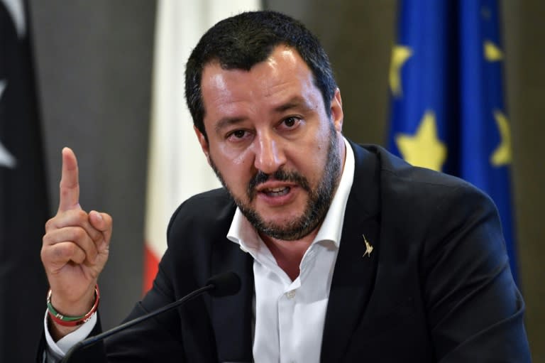 Italian Interior Minister Matteo Salvini has marked the first 100 days of Prime Minister Giuseppe Conte's government