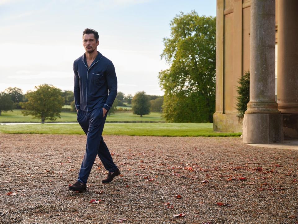 Gandy’s latest collaboration between Wellwear and Hackett is all about luxe lounge and sleepwear (Arnaldo Anaya-Lucca)