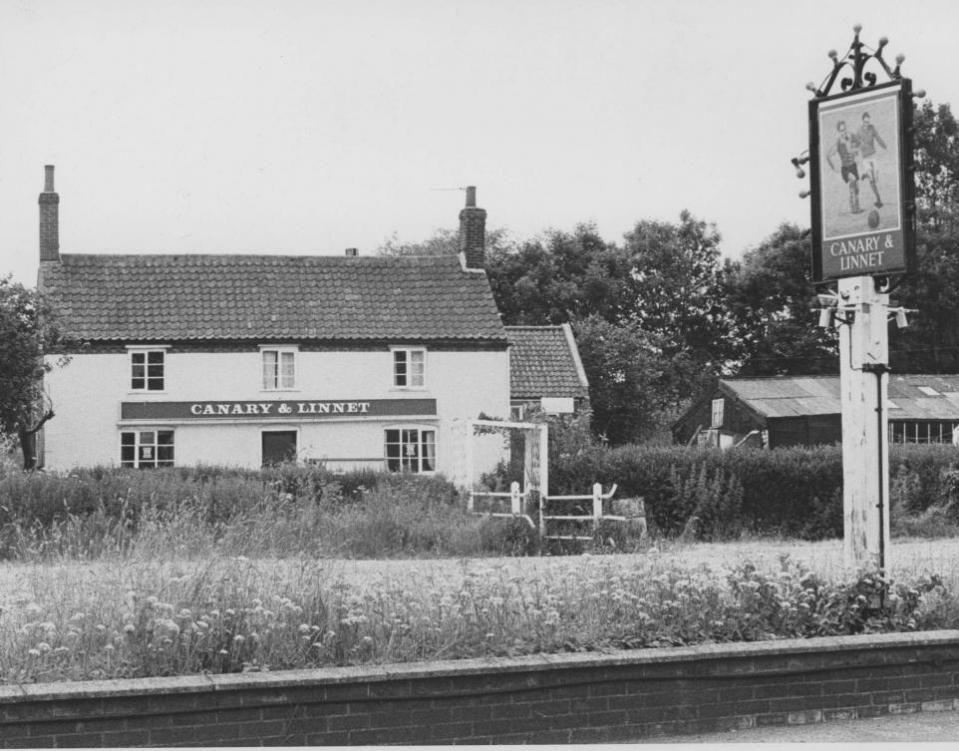 Eastern Daily Press: The pub pictured in the 1970s or 80s, in an undated bygone picture