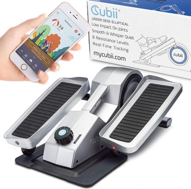 Exercise while you answer emails with an under-desk elliptical on sale