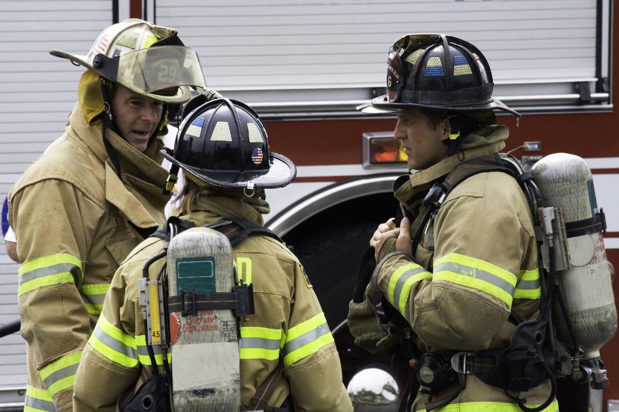 <p><br></p><p><b>National average salary: </b>$51,680</p><p><br></p><p><b>Job satisfaction rate: </b>83%</p><p><br></p><p><b>Job description: </b>Firefighters manage and extinguish fires to protect life and property. They also respond to other emergencies.</p><span class="copyright"> JBryson/istockphoto </span>