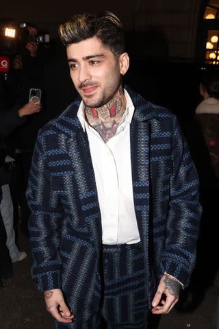 Zayn Malik Has Rare Public Outing at Paris Fashion Show — and Channels ...