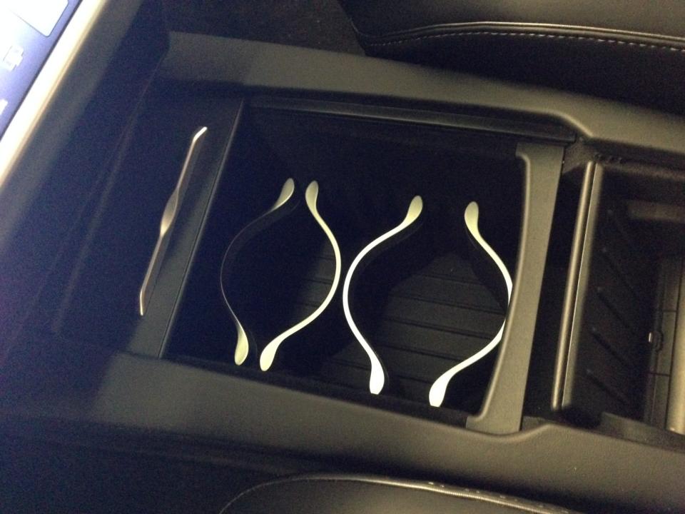 Model X cupholders