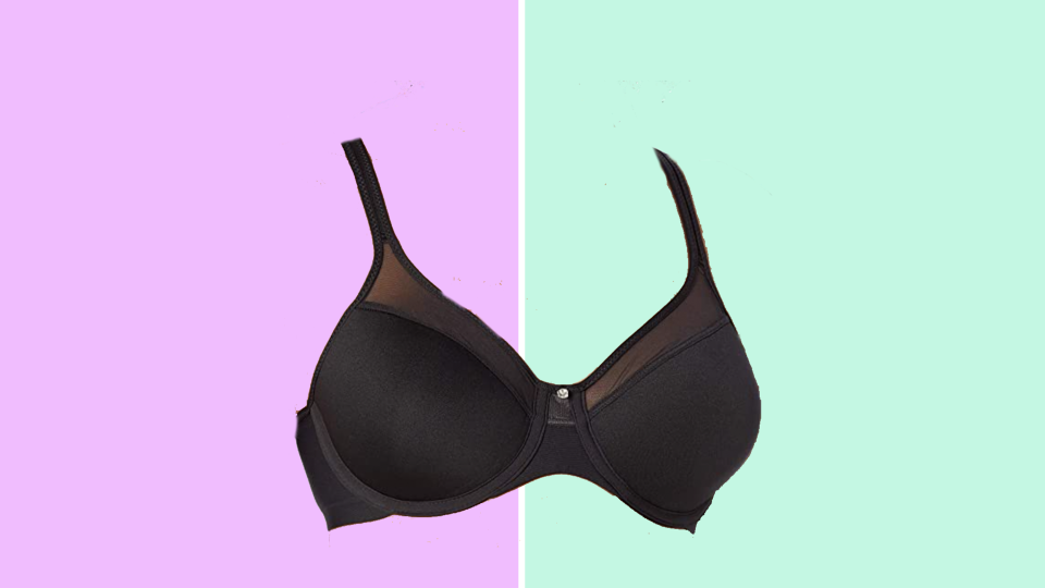 A mesh-insert bra for everyday wear.