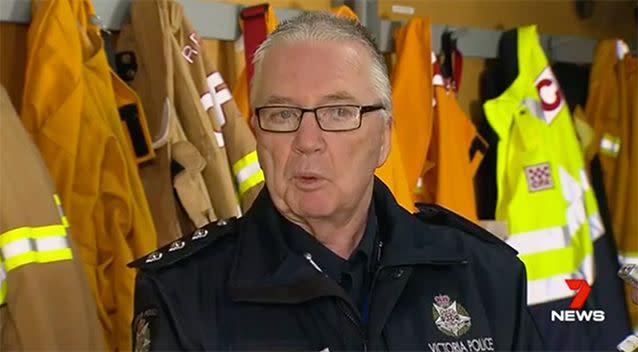 Inspector Seel said it's difficult to find a missing person, especially in the bush. Source: 7 News