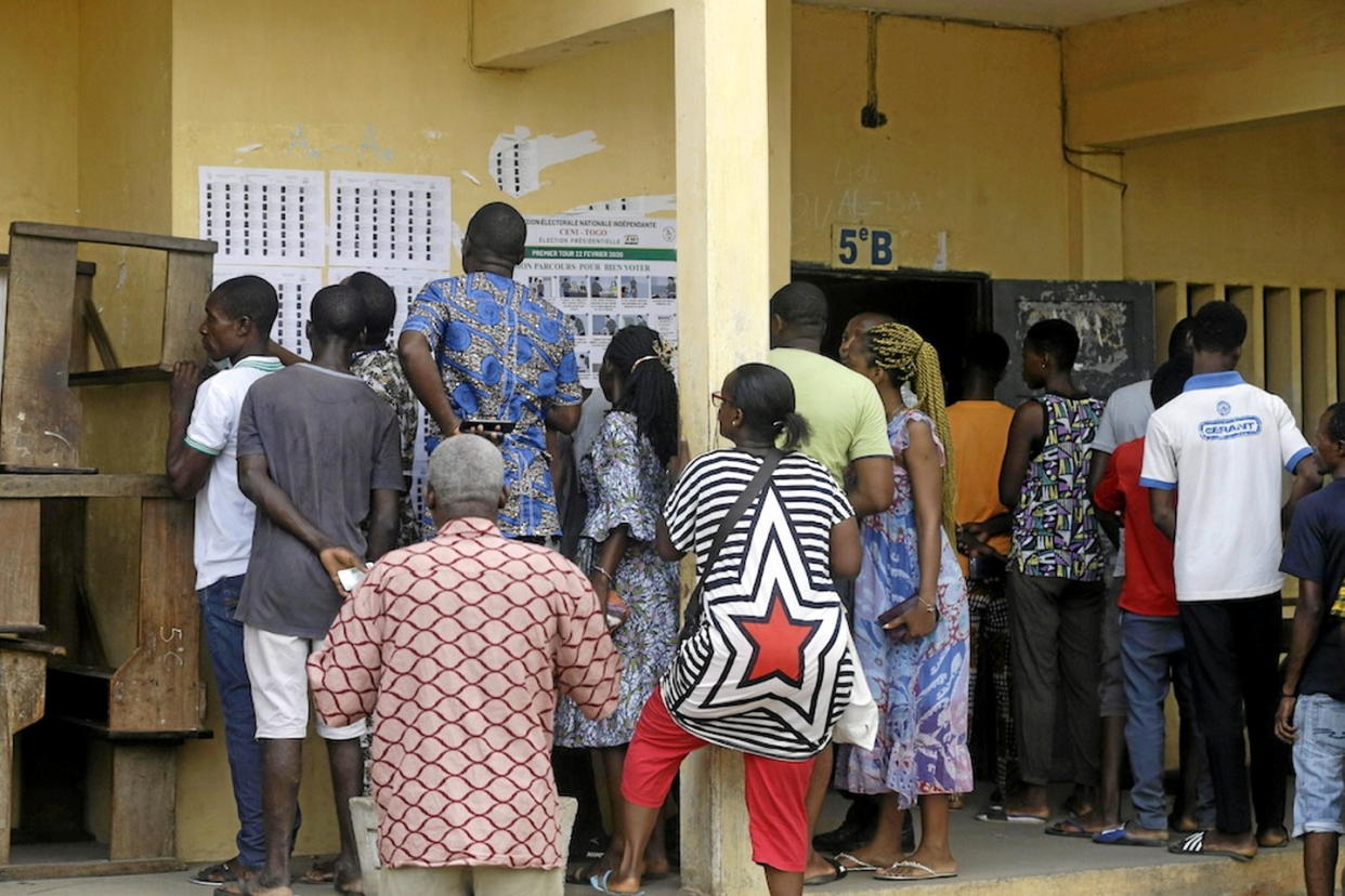 Le Togo a reprogrammé la tenue des élections législatives au 29 avril, après leur report dans le contexte de l'adoption d'une nouvelle Constitution fin mars.  - Credit:Sunday Alamba/AP/SIPA