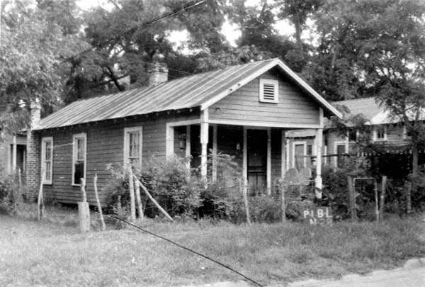 Frenchtown duplex in Tallahassee as seen in this circa 1950 photo.