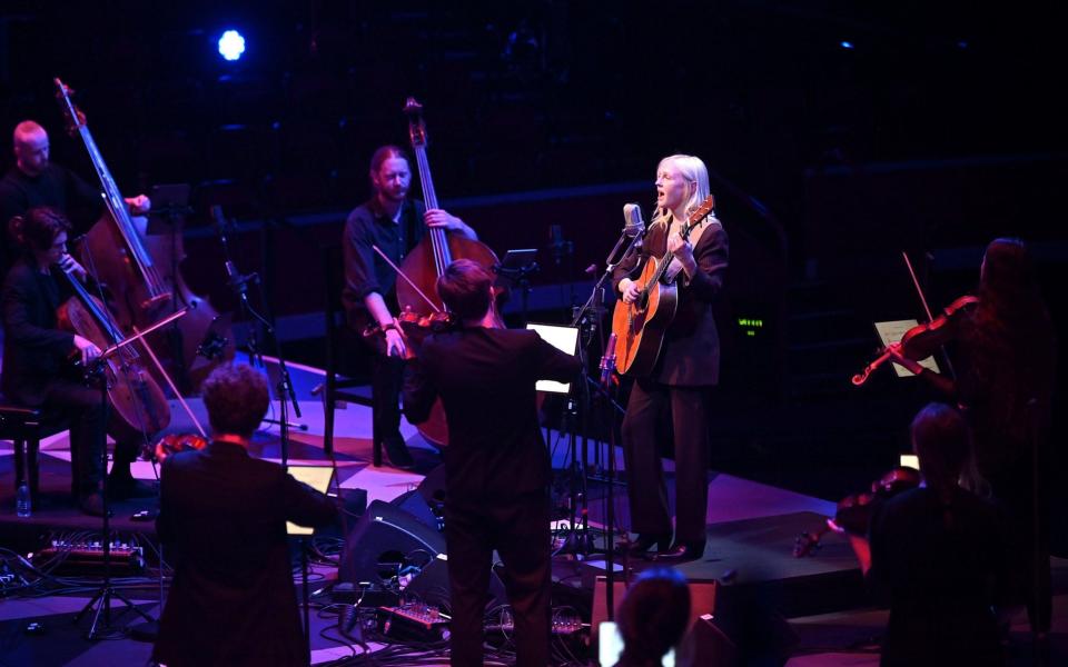 Laura Marling with 12 Ensemble at the Royal Albert Hall - Mark Allan/BBC