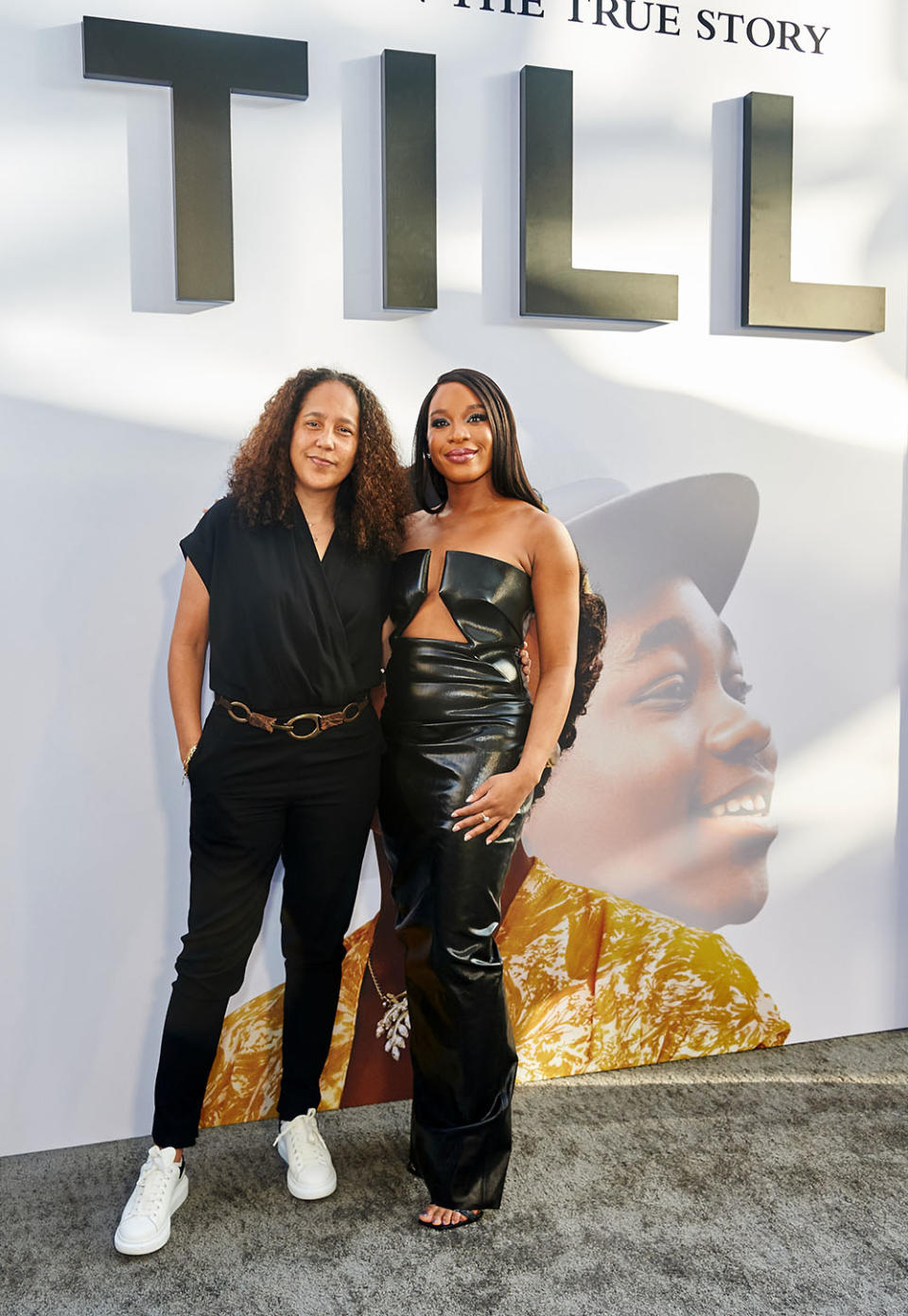 Gina Prince-Bythewood and Chinonye Chukwu attend the Los Angeles special screening of "Till" at Samuel Goldwyn Theater on October 08, 2022 in Beverly Hills, California.