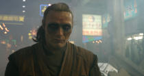 <p>Mads Mikkelsen stars as Kaecilius.</p>