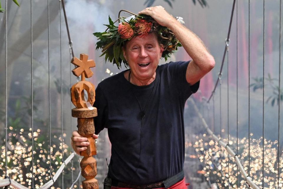 Harry Redknapp has been crowned King of the Jungle (James Gourley/ITV/REX/Shutterstock)