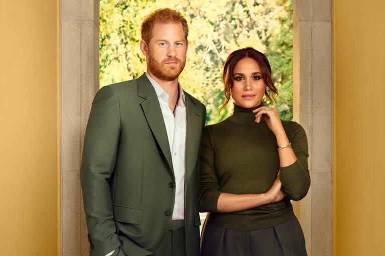 Meghan Markle y el príncipe Harry