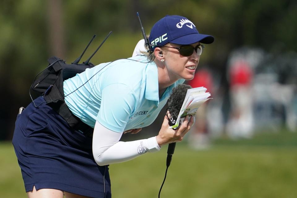 Morgan Pressel returns to Pine Needles this week as a golf analyst. She competed in the 2001 and 2007 U.S. Women's Open tournaments in Southern Pines.