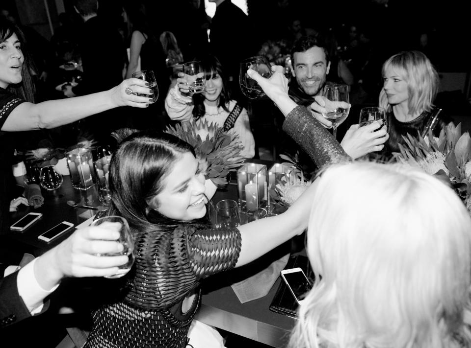 Selena Gomez, Nicolas Ghesquière, and Michelle Williams