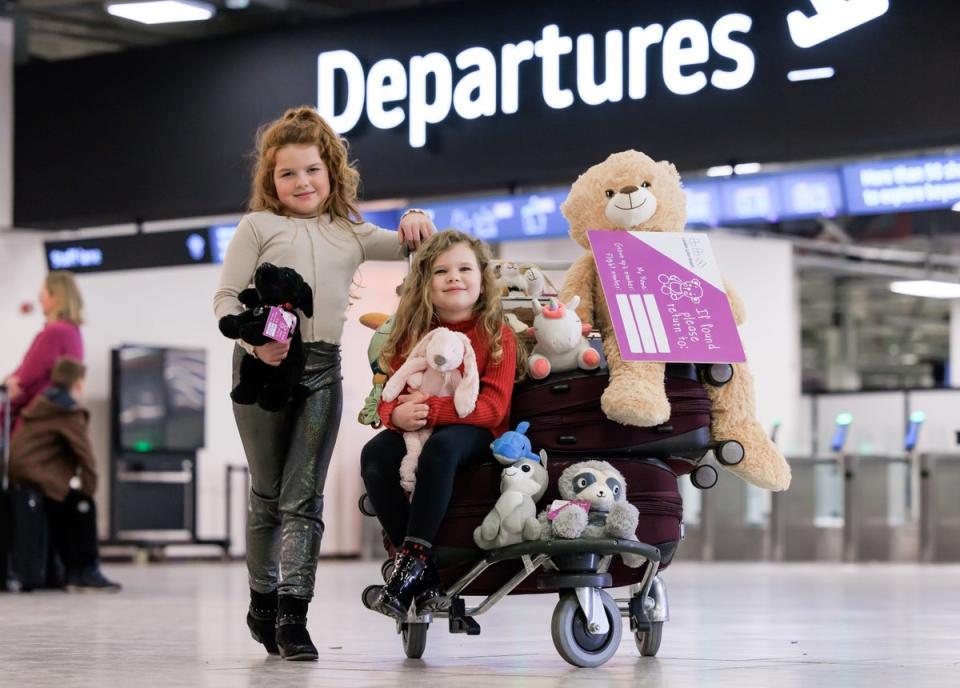 Research of 800 British parents of children aged 1 to 9, commissioned by London Luton Airport, found almost three in four (71%) think the festive period is the most challenging time of year to plan family trips due to the demands of keeping children entertained (Oliver Dixon)