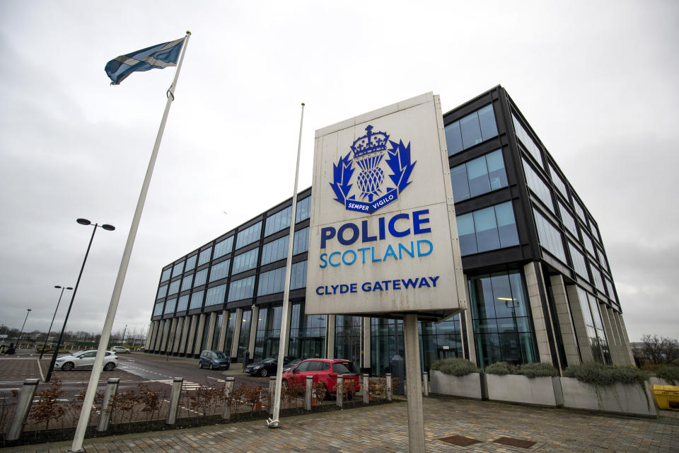 Police Scotland Clyde Gateway headquarters at Dalmarnock, Glasgow. PA Photo. Picture date: Sunday January 5, 2020. Photo credit should read: Jane Barlow/PA Wire