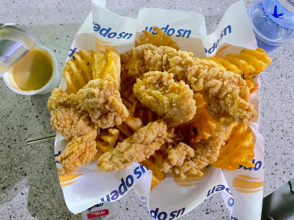 us open chicken tenders food