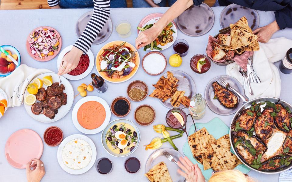 Mediterranean summer feast - David Loftus