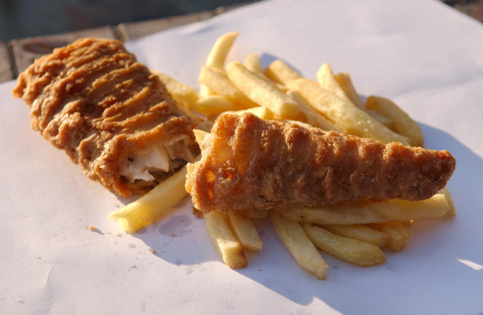 Fish and chips and other meals could face new guidelines. Photo: Yui Mok/PA Archive/PA Images