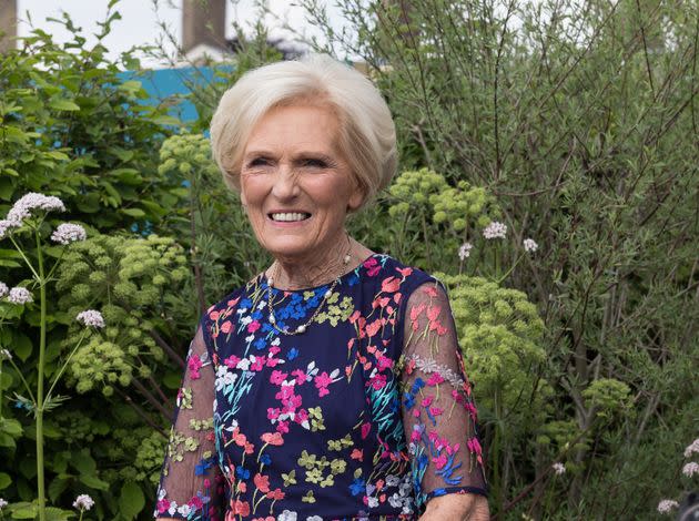 Mary Berry at the Chelsea Flower Show (Photo: NurPhoto via Getty Images)
