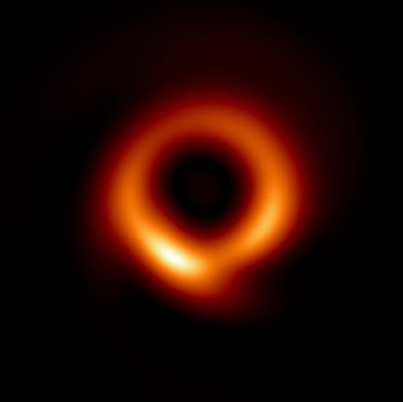 New image of M87 supermassive black hole generated by the PRIMO algorithm using 2017 EHT data / Credit: Medeiros et al. 2023