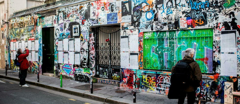 La maison de Serge Gainsbourg, rue de Verneuil à Paris, ouvrira au public le 20 septembre 2023.  - Credit:MARTIN BUREAU / AFP