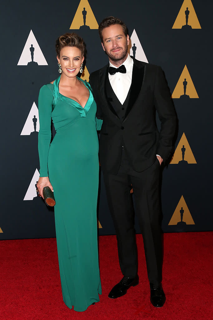 <p>Elizabeth Chambers und Armie Hammer </p>