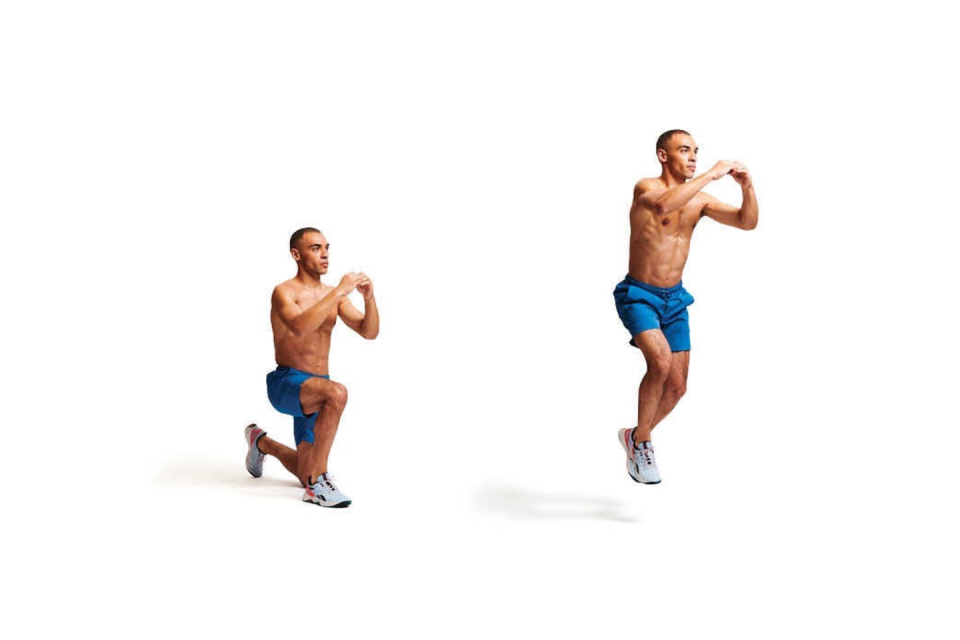 split squat jump jumping lunge