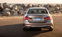 <p>Mercedes says the A-class will be available for under $35,000, but we doubt any dealer will be stocking one that doesn't have the $2100 Premium package, essential for upgrading the twin 7.0-inch screens to 10.3-inch panels.</p>