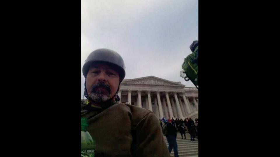 Matthew E. Loganbill, 55, of central Missouri, faces federal criminal charges related to the Jan. 6 riot in the U.S. Capitol.