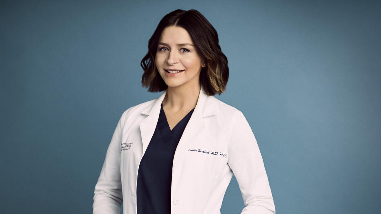  Caterina Scorsone as Amelia Shepherd for Grey's Anatomy 