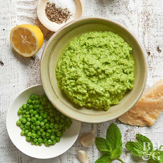 Chopped mint gives this pesto a boost of fresh flavor, while peas add a helping of veggies. You'll want to keep this easy pesto recipe on hand for your next pasta night!