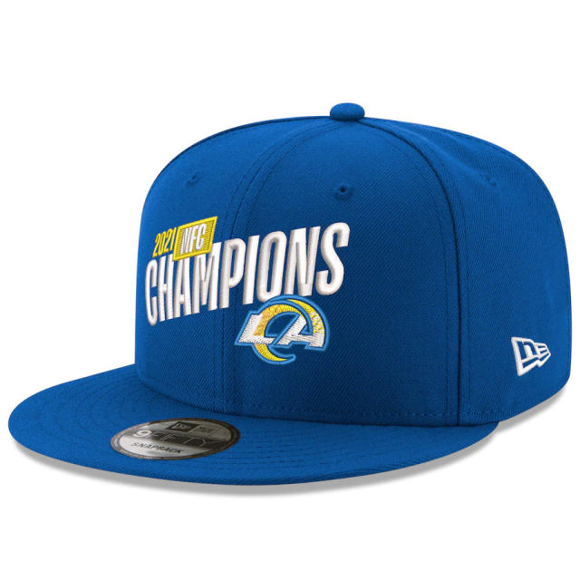 2018 NFC Conference Champions Los Angeles Rams Cap Hat New Era