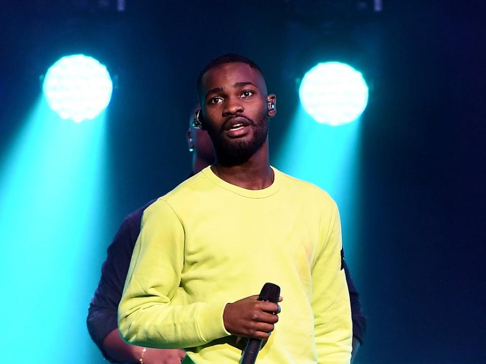 Dave  performing at the 2019 Mercury awards (Getty Images)