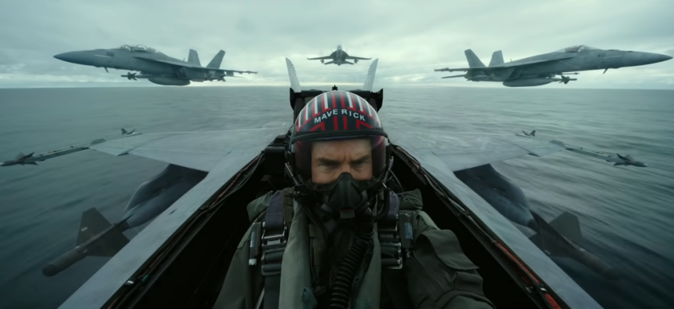 Tom Cruise in Top Gun: Maverick (Credit: Paramount)