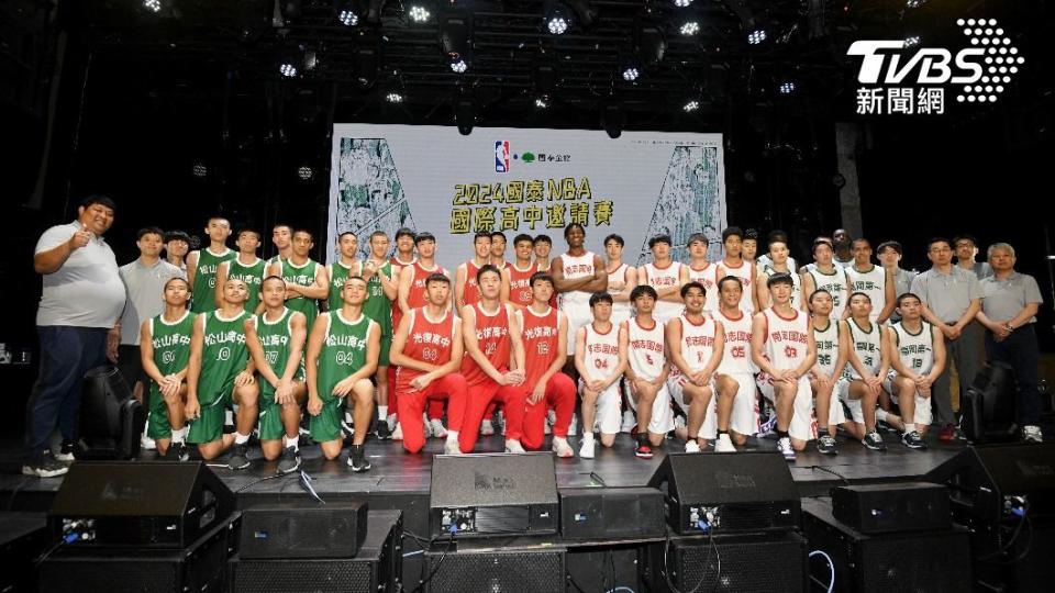 2024國泰NBA國際高中邀請賽登場。（圖／胡瑞麒攝）