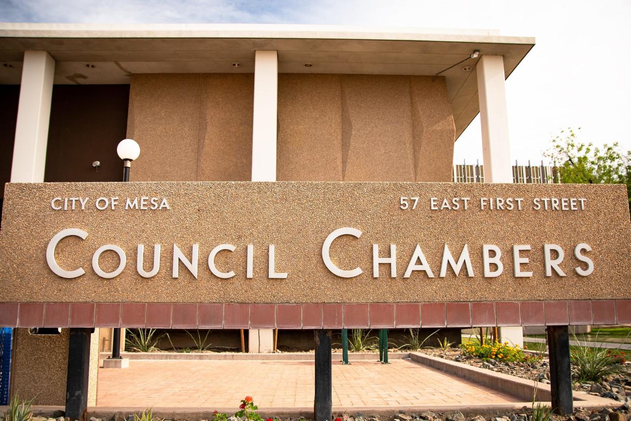 Mesa City Council chambers.