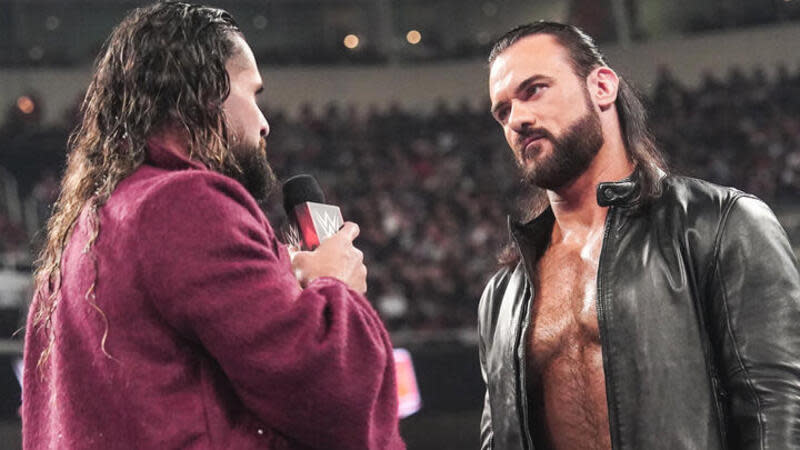 Drew McIntyre Seth Rollins WWE RAW