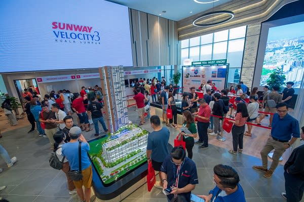 Over 400 units of Sunway Velocity 3 Homes Sold on Opening Weekend