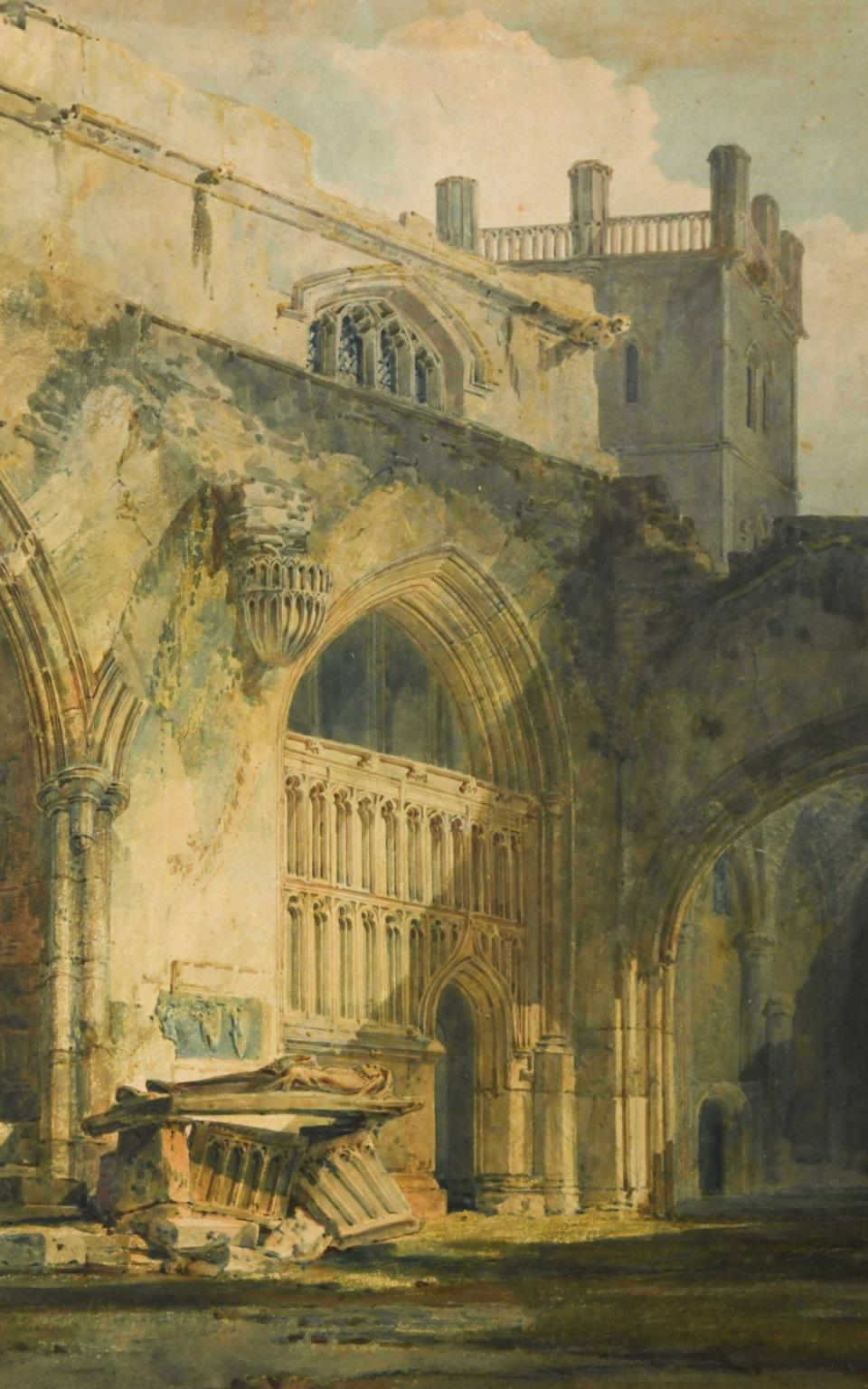 Bishop Vaughan's Chapel, by JMW Turner