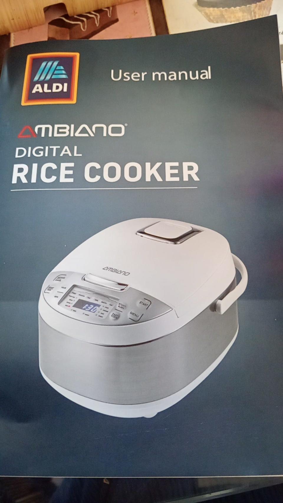 Shoppers are super impressed with this Aldi rice cooker. Credit: Facebook 